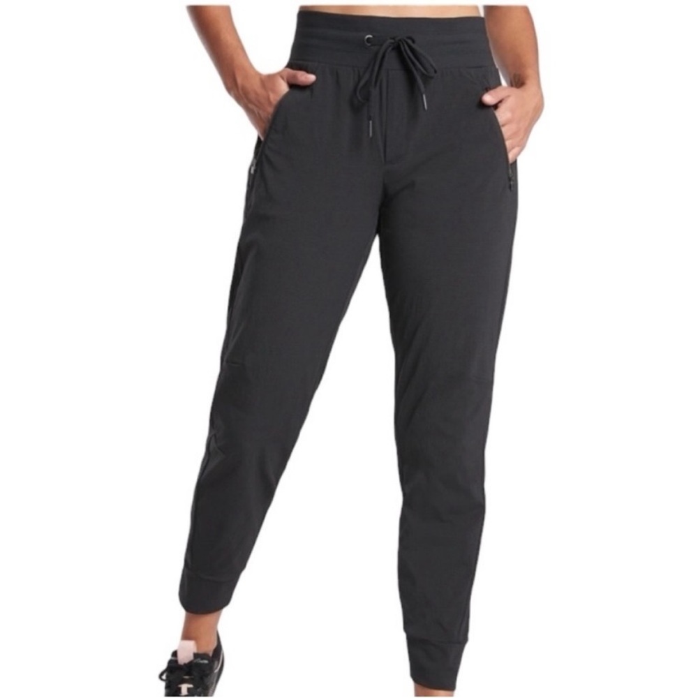 Athleta Trekkie North Jogger Pants Black Size 20 Travel Hiking